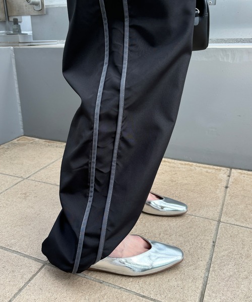 「ISOOK」 カーゴパンツ FREE チャコールグレー レディース_画像2