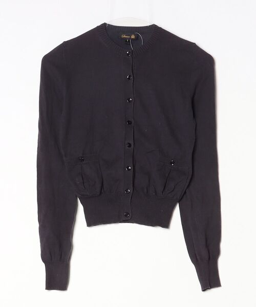 ドゥロワー Drawer Drawer（シルク ダブルフェイスニットカーディガン