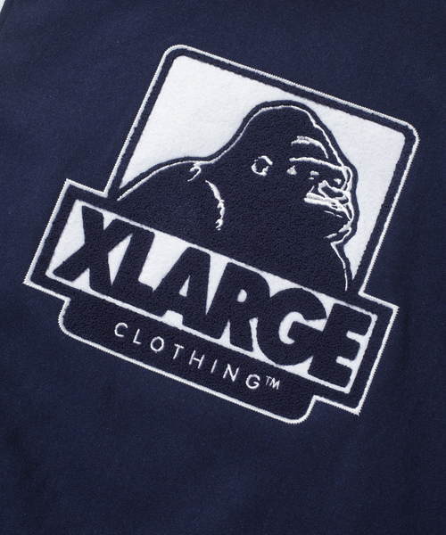 XLARGE（エクストラ ラージ） スタジャン X-LARGE ネイビー メンズ
