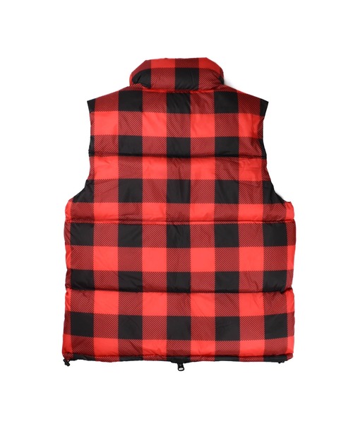TMT ダウンベスト ベスト 「TMT/ティーエムティー」BUFFALO CHECK DOWN