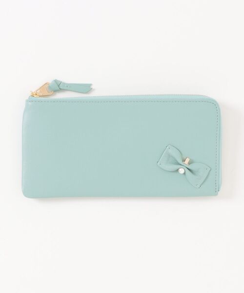 ランバン オン ブルー（LANVIN en Bleu）/ランバン オン ブルー LANVIN en Bleu ペアル 薄マチLファスナー長財布 LANVIN en Bleu 財布 ペアル 薄マチLファスナー長財布 レディース