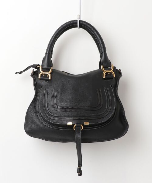 中古 Chloe クロエ パラティ スモール 2wayバッグ レザー ブラック Chloe】クロエ『パラティ 2WAYハンドバッグ』レディース 2WAYバッグ 1