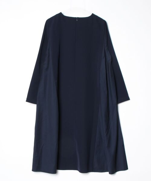 「Kelen」 長袖ワンピース M ネイビー レディース_画像2