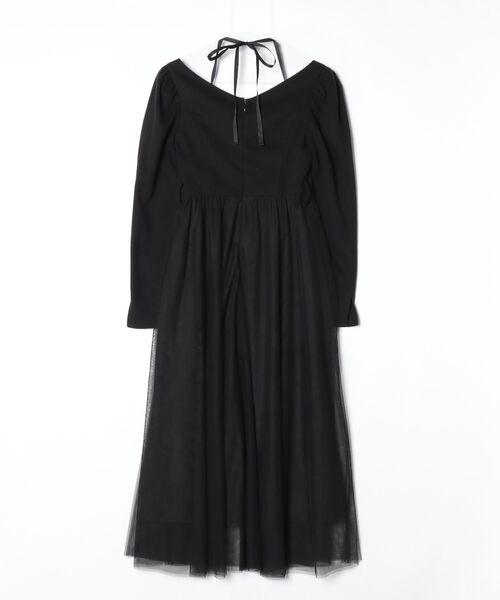 「EATME」 長袖ワンピース SMALL ブラック レディース_画像2