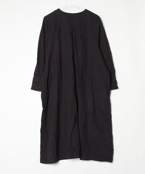 「conges payes ADIEU TRISTESSE」 長袖ワンピース 38 ブラック レディース_画像2