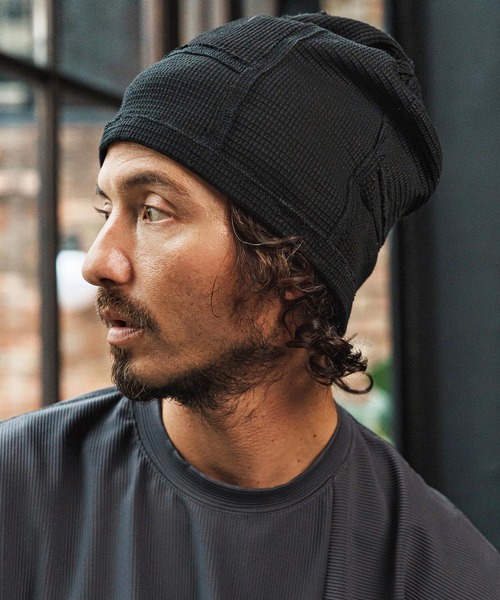 CAMBIO（カンビオ） ニット帽 ニットキャップ mko13336- Patchwork