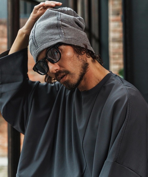 CAMBIO（カンビオ） ニット帽 ニットキャップ mko13336- Patchwork