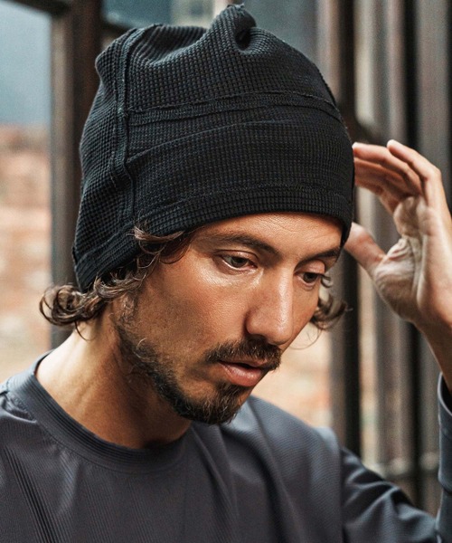 CAMBIO（カンビオ） ニット帽 ニットキャップ mko13336- Patchwork