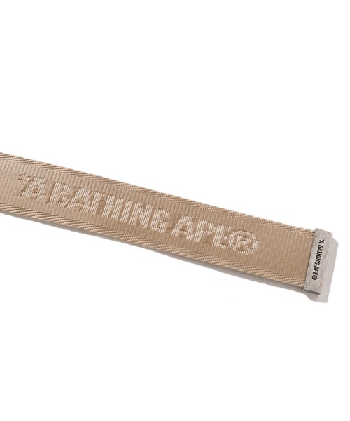 A BATHING APE（アベイシングエイプ） ベルト BATHING APE LOGO