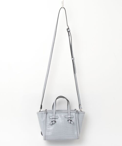 「GIANNI CHIARINI」 2WAYバッグ FREE ブルー レディース_画像2