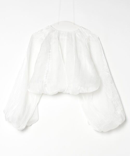 「terrace」 長袖ブラウス MEDIUM オフホワイト レディース_画像3