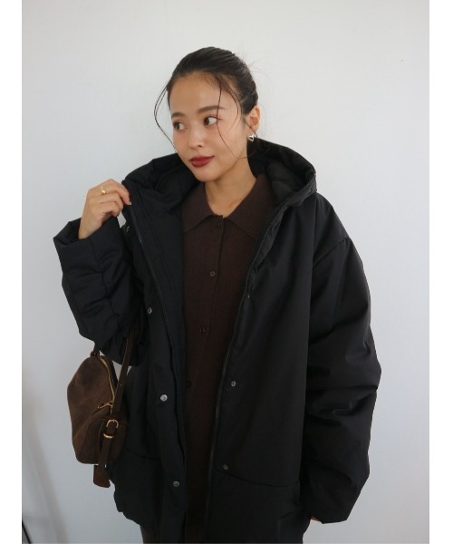TRUNC ダウンコート ダウンジャケット Thermal Tech Belted Coat