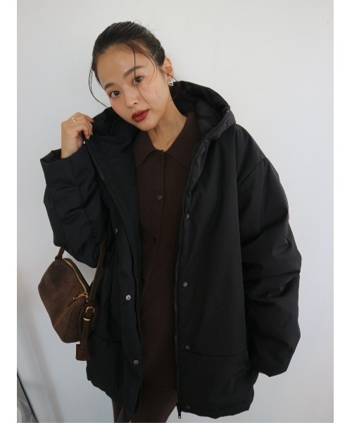 TRUNC ダウンコート ダウンジャケット Thermal Tech Belted Coat