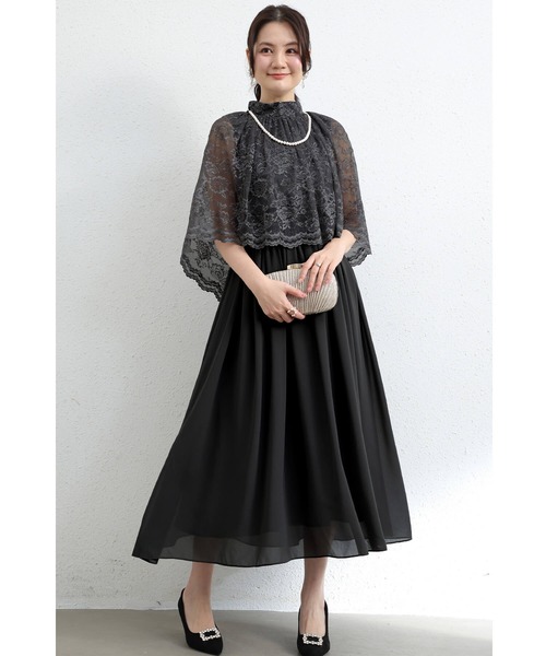 「Cinderella」 ノースリーブワンピース LARGE ブラック レディース_画像3