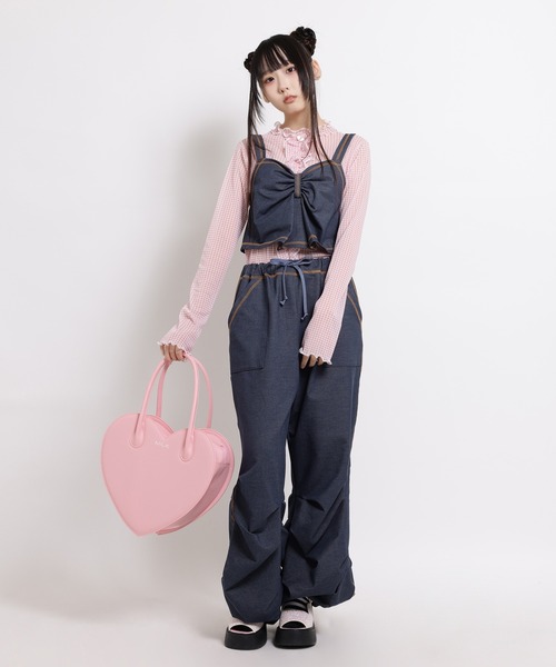 極美品♡定番 MILK ミルク ハートBAG ハートバッグ ブラック ハート バッグ（ハンドバッグ）｜MILK（ミルク）のファッション通販