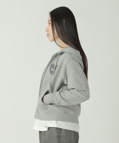 ZUCCa（ズッカ） パーカー (S)HEART LOGO ZIP-UP HOODIE / パーカー