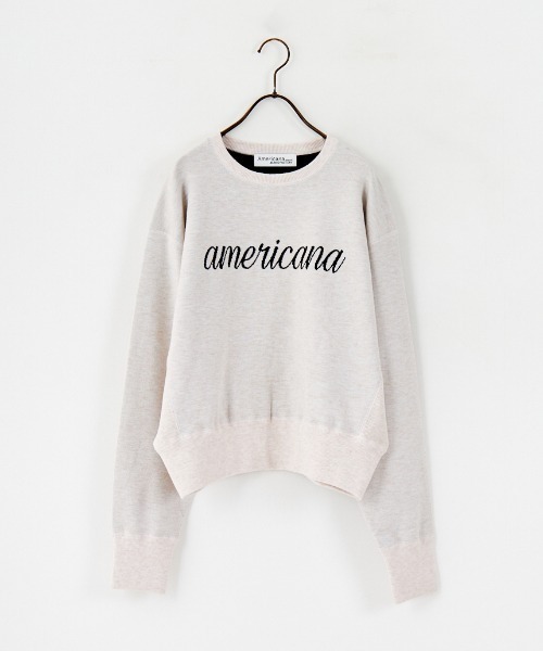 「AMERICANA」 長袖ニット ONE SIZE ピンク レディース_画像2