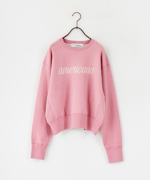 「AMERICANA」 長袖ニット ONE SIZE ピンク レディース_画像3