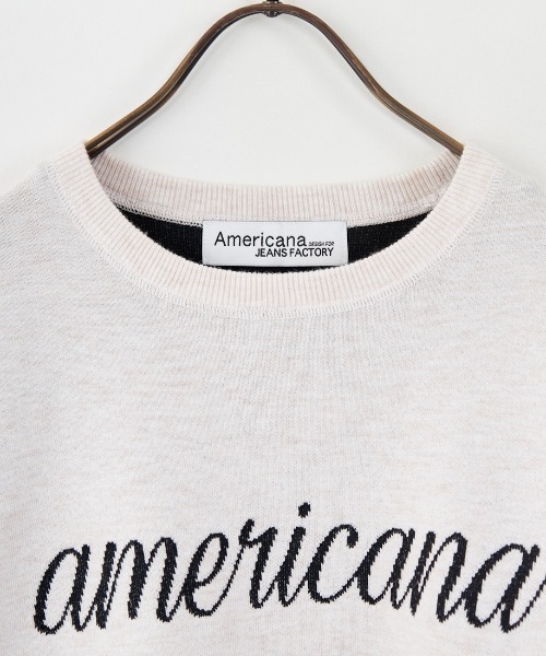 「AMERICANA」 長袖ニット ONE SIZE ピンク レディース_画像7