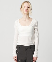 ATTISESSION（アティセッション） tシャツ 「ATTISESSION」Vネック