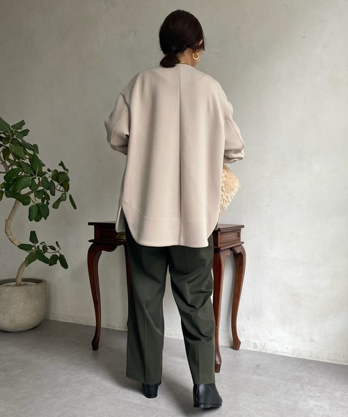 「DouDou」 カーディガン FREE ベージュ レディース_画像5