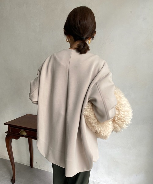 「DouDou」 カーディガン FREE ベージュ レディース_画像9