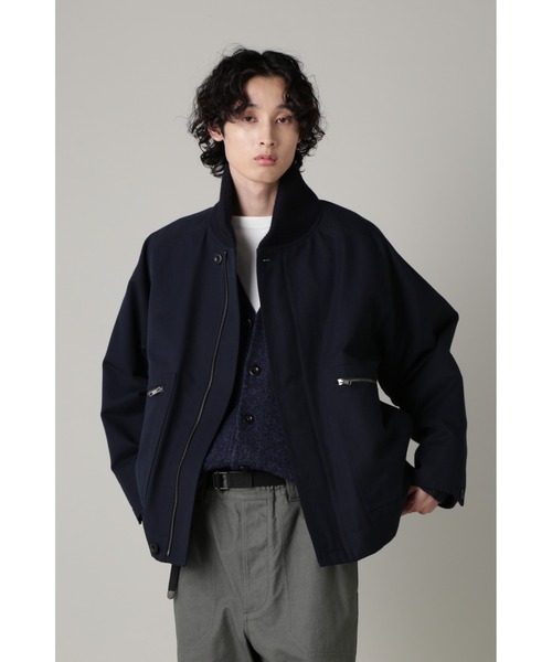 MHL.（エムエイチエル） ブルゾン SMALL ネイビー メンズ : ZOZOTOWN