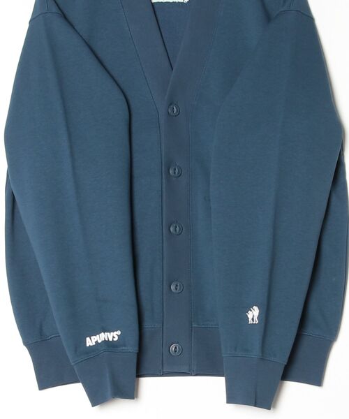 カーディガン AAPE SWEAT CARDIGAN メンズの画像