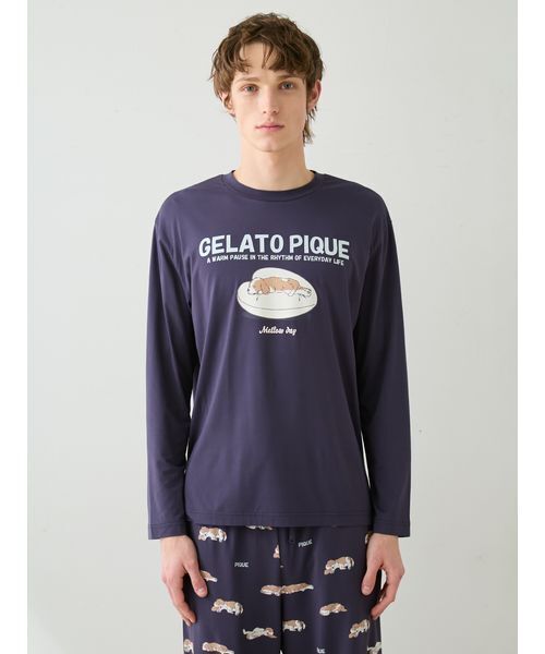 gelato pique（ジェラートピケ） パジャマ 「HOMME」レーヨン