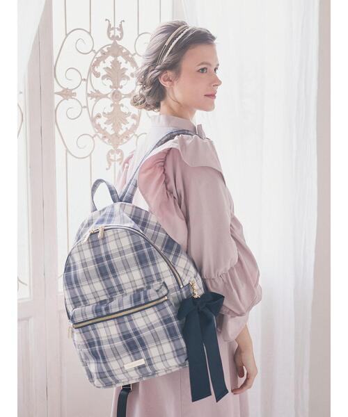「Maison de FLEUR」 リュック FREE グレー レディース_画像7
