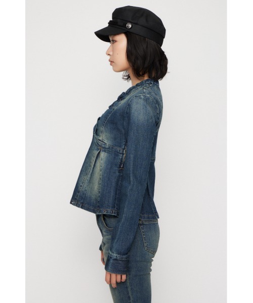 LAGUA GEM（ラグアジェム） チュニック EYELET POINT DENIM チュニック 