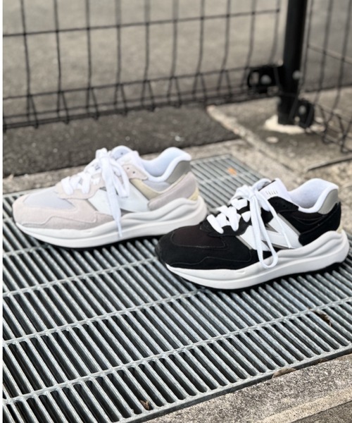 「New Balance」 ローカットスニーカー 23.0cm ブラック レディース_画像6