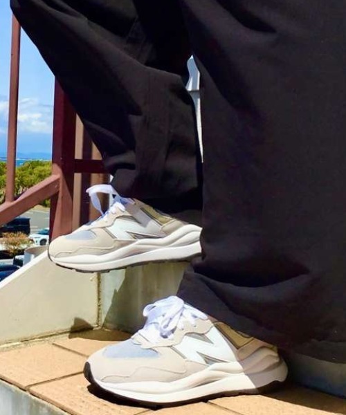 「New Balance」 ローカットスニーカー 23.0cm ブラック レディース_画像7