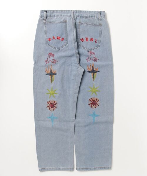 「ARCADE」 デニムパンツ L ブラック メンズ_画像3