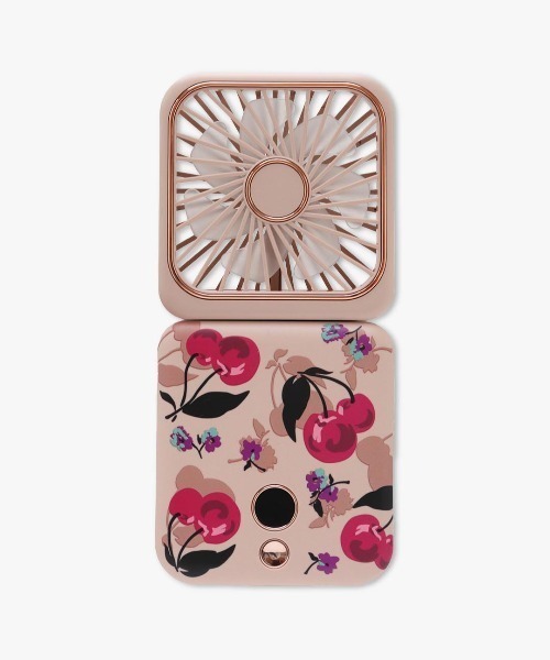 ANNA SUI(アナスイ) コンパクトハンディファン(チェリー ANNA SUI(アナスイ) コンパクトハンディファン(チェリー