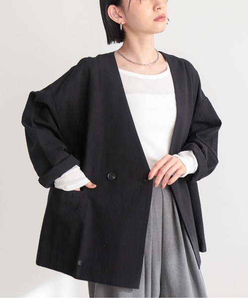 for/c(フォーシー) ジャケット ノーカラージャケット 「セットアップ for/c(フォーシー) ジャケット ノーカラージャケット 「セットアップ