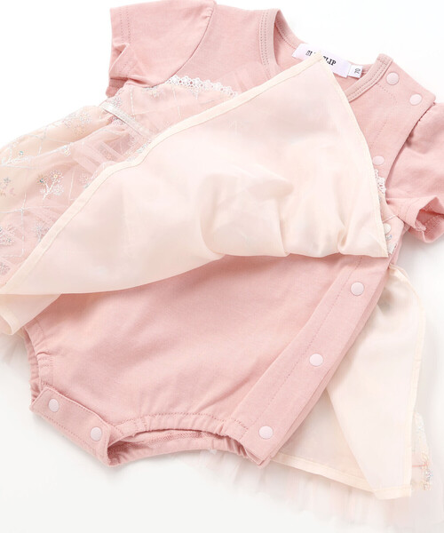 babylclub トップス ピンク SLAP SLIP（スラップスリップ） ベビー服 ロンパース 「お揃い