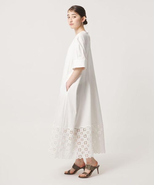 UNITED ARROWS（ユナイテッドアローズ） ワンピース 半袖 ラッセル
