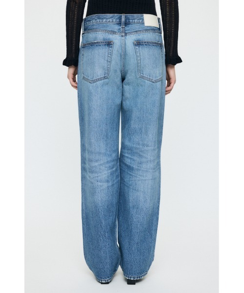 ジーンズ デニム デニムパンツ MIDRISE DAMAGED SLIM STRAIGHT レディースの画像