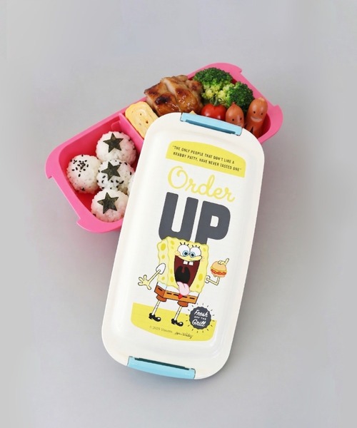弁当箱 「SPONGEBOB/スポンジボブ」hungry ふわっとタイト ランチ