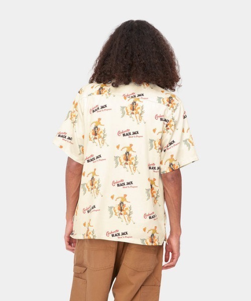 「Carhartt WIP」 半袖シャツ M ホワイト メンズ_画像7