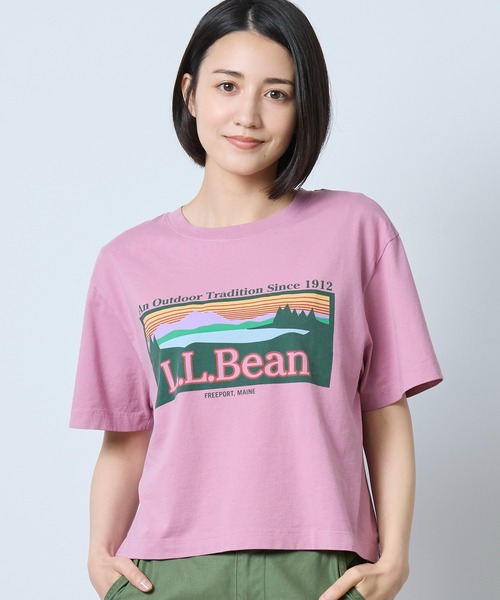 L.L.Bean（エルエルビーン） tシャツ 半袖 サンウォッシュ・ティ、半袖