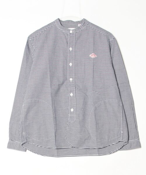 Danton（ダントン） 長袖ブラウス 36 ネイビー レディース : ZOZOTOWN 