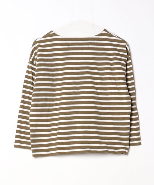 「Rie Miller」 7分袖カットソー 38 グリーン レディース_画像2