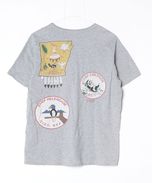 「DENIM DUNGAREE」 半袖Tシャツ X-LARGE グレー レディース_画像2
