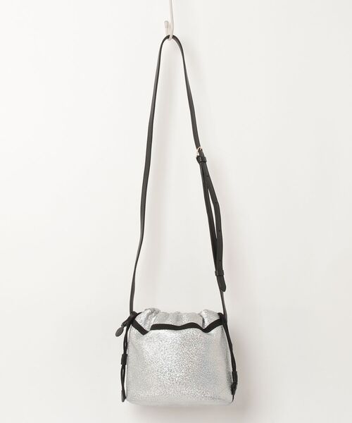 Repetto ショルダーバッグ シルバー repetto（レペット） ショルダーバッグ - シルバー レディース