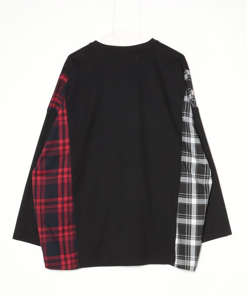 「rovtski」 「AFYF」長袖Tシャツ FREE ブラック メンズ_画像2