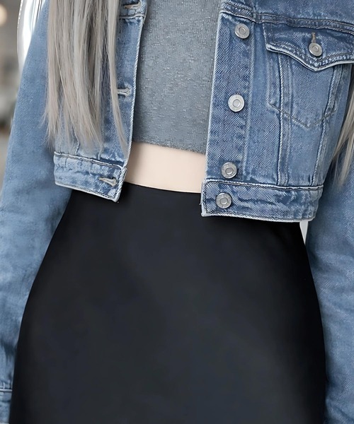 「cammie」 スカート M アイボリー レディース_画像2