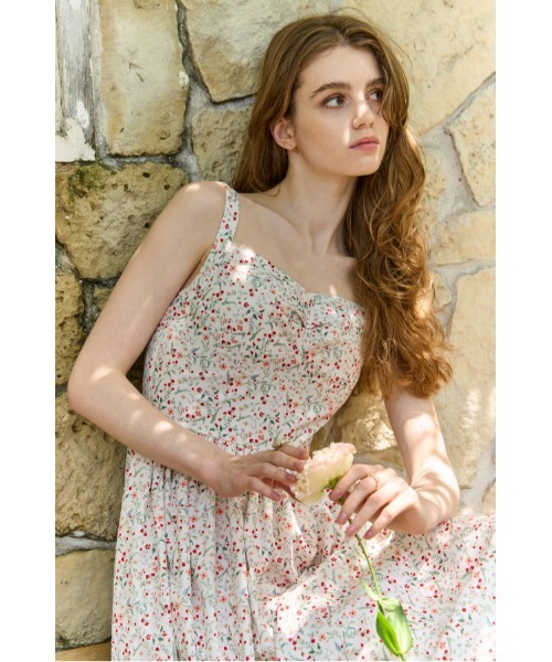 ERADIE（エラディエ） ワンピース Printed Bustier Dress プリント