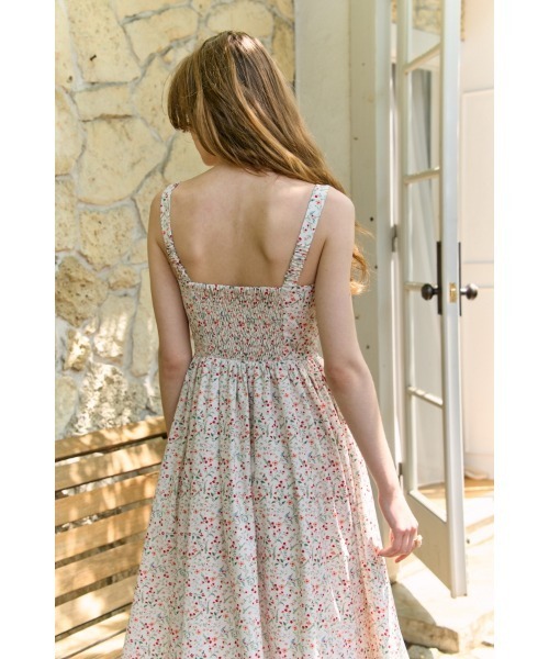 ERADIE（エラディエ） ワンピース Printed Bustier Dress プリント
